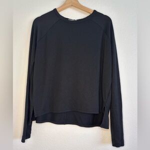 rag & bone Black Long Sleeve Tee